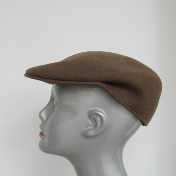 Pendleton 100% Virgin Wool Cap Newsboy Cabbie Hat Men's Size Small Brown Color - Picture 4 of 8